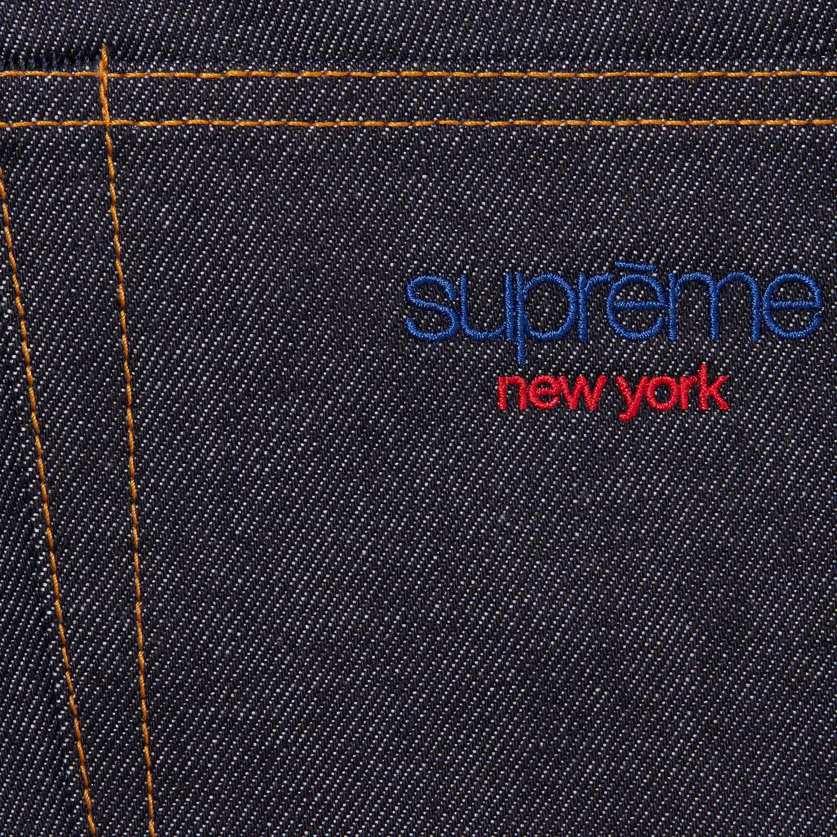 Rigid Baggy Selvedge Denim Short view 4